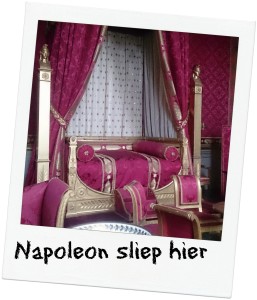 vlakbij de ardennen vind je slaapkamer van Napoleon in Compiegne