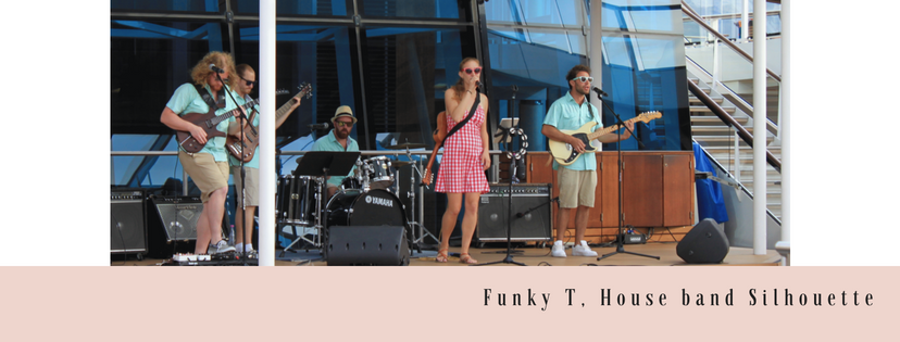 Funky T house band Celebrity Silhouette