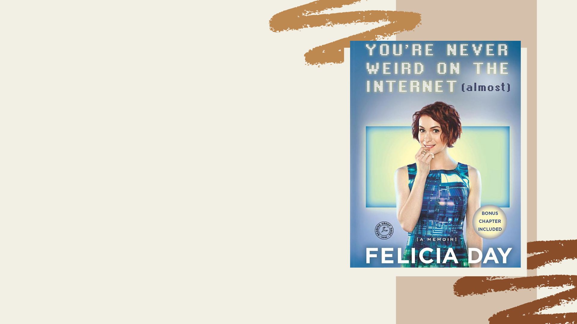 Felicia een favoriete schrijver review youre never weird on the internet
