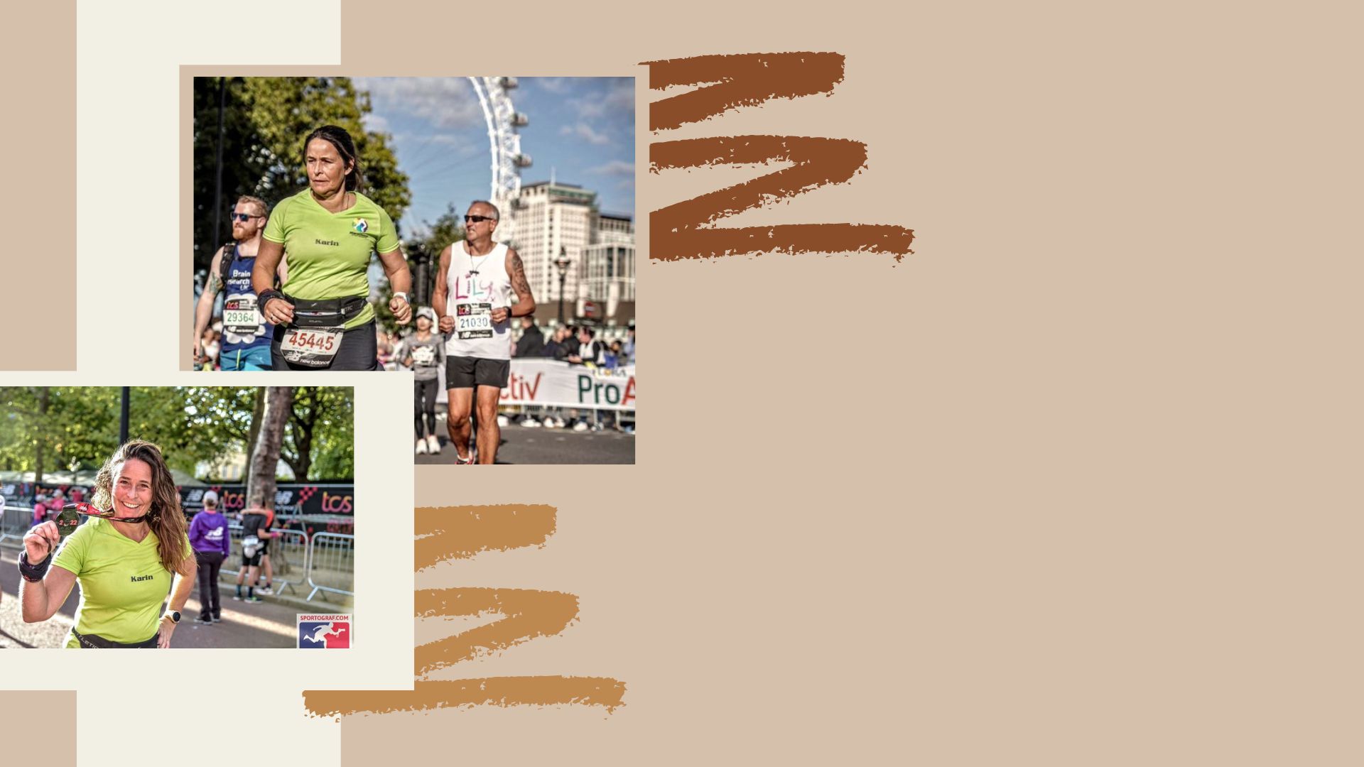 Meisjes van vijftig rennen marathon London met longkanker